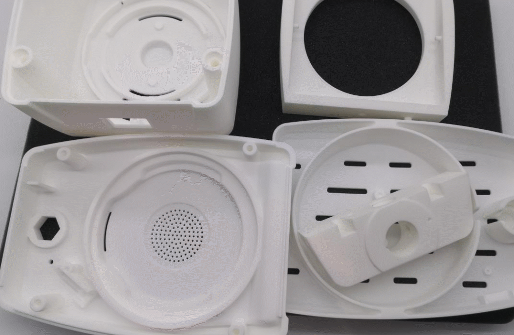 SLS printed PA12 part for food-grade equipment housing